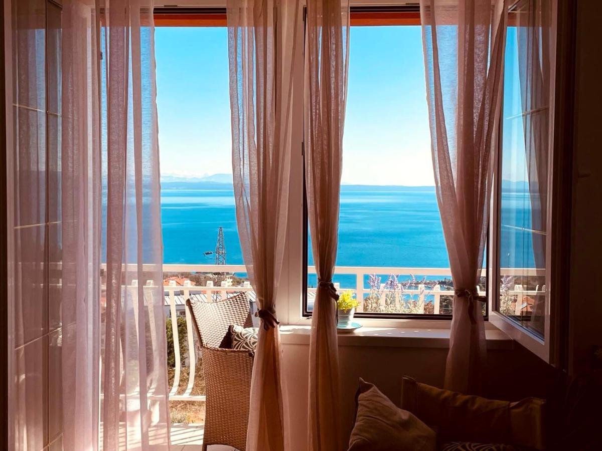 Cozy Apartment Bosnjak Near Opatija, With Sea View Terrace, Air Condition, Free Private Parking Ičići Exterior foto